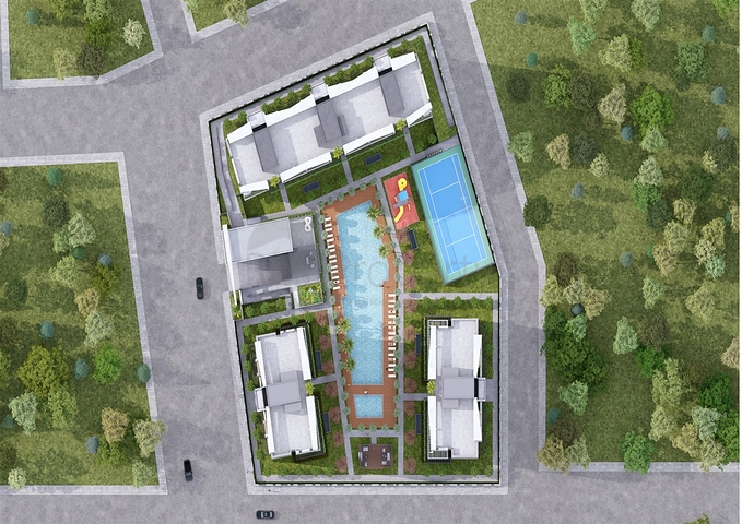 Квартиры планировки 2+1 , 3+1 и 4+1 дуплекс в районе Лара - Анталия 