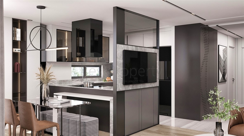 Квартиры планировки 2+1 , 3+1 и 4+1 дуплекс в районе Лара - Анталия 