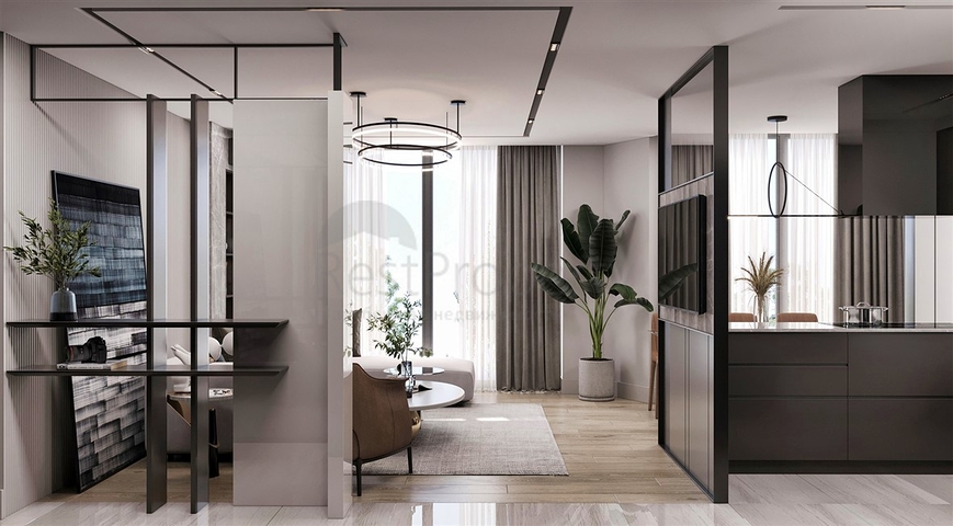 Квартиры планировки 2+1 , 3+1 и 4+1 дуплекс в районе Лара - Анталия 