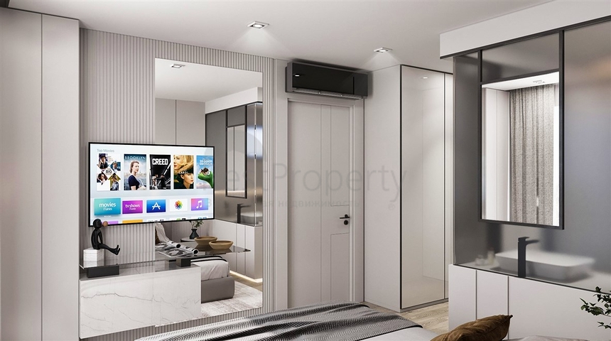 Квартиры планировки 2+1 , 3+1 и 4+1 дуплекс в районе Лара - Анталия 