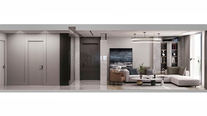 Квартиры планировки 2+1 , 3+1 и 4+1 дуплекс в районе Лара - Анталия 