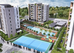 Квартиры планировки 2+1 , 3+1 и 4+1 дуплекс в районе Лара - Анталия 