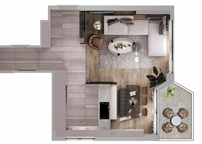 Квартиры планировки 2+1 , 3+1 и 4+1 дуплекс в районе Лара - Анталия 