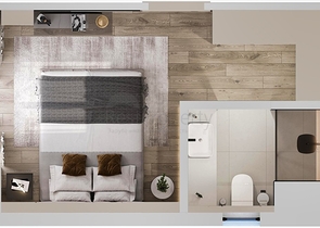 Квартиры планировки 2+1 , 3+1 и 4+1 дуплекс в районе Лара - Анталия 