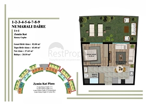 Инвестиционный проект в районе Алтынташ - Анталия 