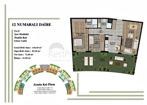 Инвестиционный проект в районе Алтынташ - Анталия 