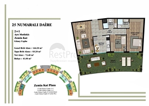 Инвестиционный проект в районе Алтынташ - Анталия 