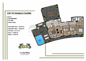 Инвестиционный проект в районе Алтынташ - Анталия 
