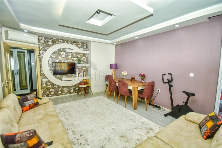 Квартира планировки 2+1 в районе Кепез - Анталия 