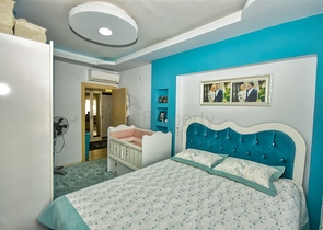 Квартира планировки 2+1 в районе Кепез - Анталия 