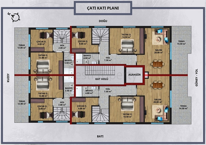 Инвестиционный проект в микрорайоне Кызыларык - Анталия 
