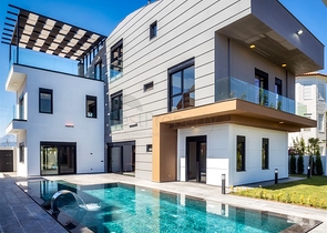 Вилла планировки 6+1 в районе Дошемеалты - Анталия 