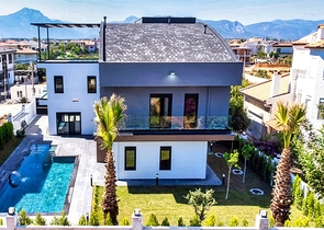 Вилла планировки 6+1 в районе Дошемеалты - Анталия 