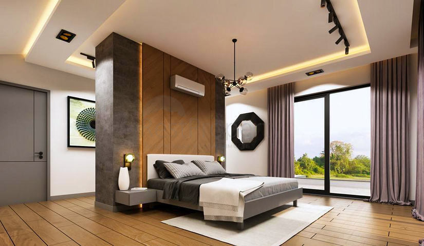 Вилла планировки 4+1 в районе Белек - Анталия 