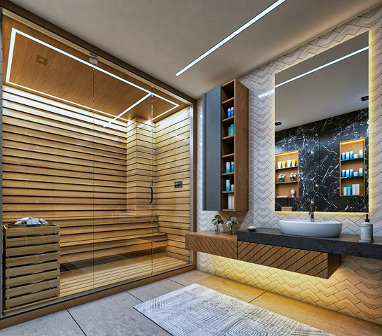 Вилла планировки 4+1 в районе Белек - Анталия 