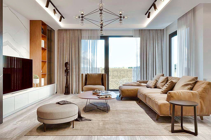 Вилла планировки 4+1 в районе Белек - Анталия 