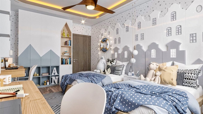 Вилла планировки 4+1 в районе Белек - Анталия 