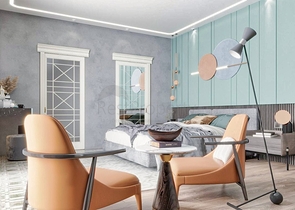 Вилла планировки 4+1 в районе Белек - Анталия 