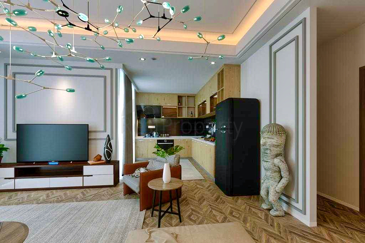 Квартира планировки 1+1 в районе Белек - Анталия 