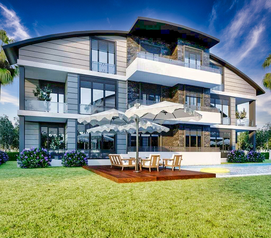 Квартира планировки 1+1 в районе Белек - Анталия 