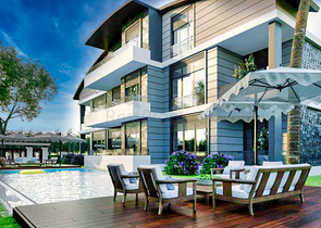 Квартира планировки 1+1 в районе Белек - Анталия 