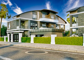 Квартира планировки 1+1 в районе Белек - Анталия 