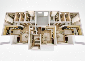 Квартира планировки 1+1 в районе Белек - Анталия 