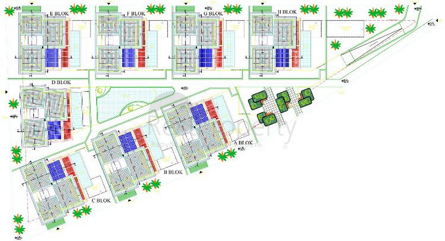 Вилла в комплексе планировки 9+2 в районе Дошемеалты - Анталия 