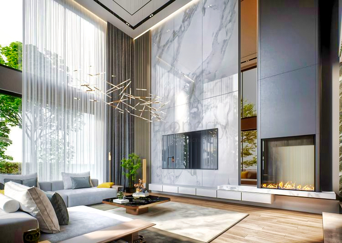 Вилла в комплексе планировки 9+2 в районе Дошемеалты - Анталия 