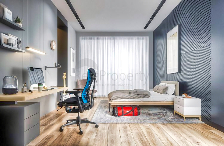 Вилла в комплексе планировки 9+2 в районе Дошемеалты - Анталия 