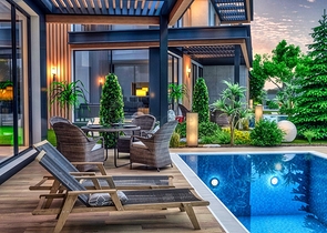 Вилла в комплексе планировки 9+2 в районе Дошемеалты - Анталия 