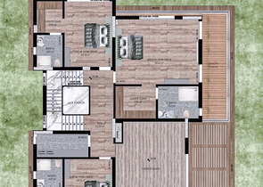 Вилла в комплексе планировки 9+2 в районе Дошемеалты - Анталия 