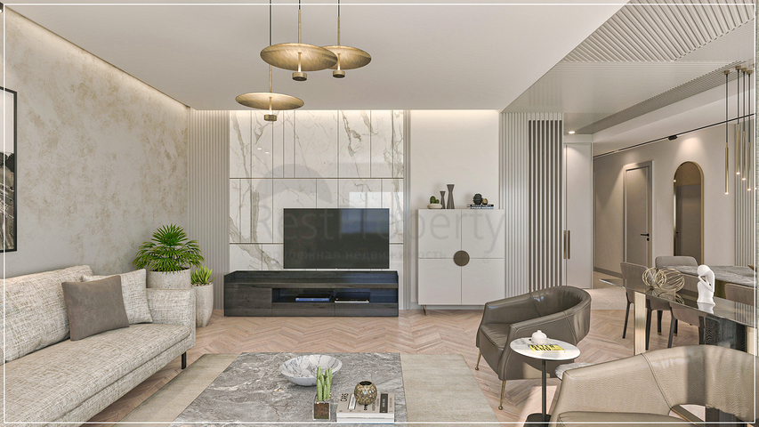 Квартиры планировки 3+1 в районе Унджалы - Анталия 