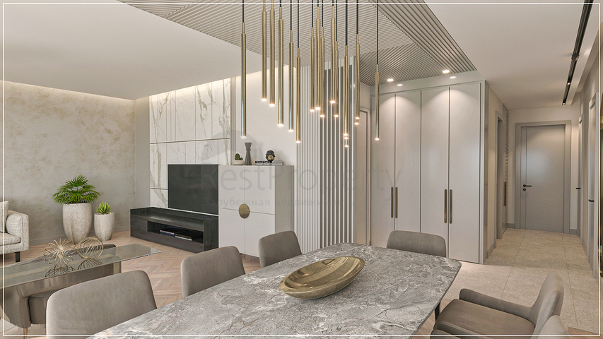 Квартиры планировки 3+1 в районе Унджалы - Анталия 