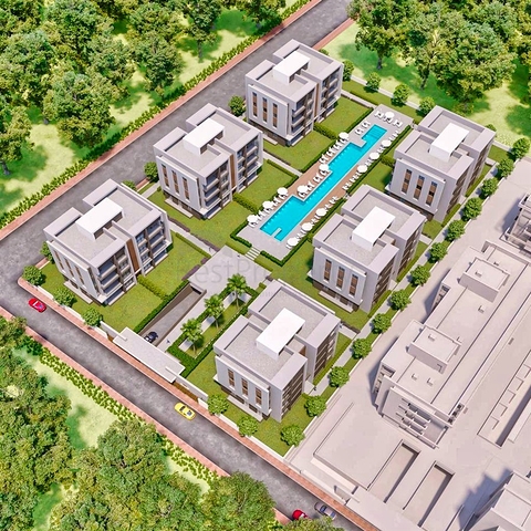 Квартиры планировки 3+1 в районе Унджалы - Анталия 