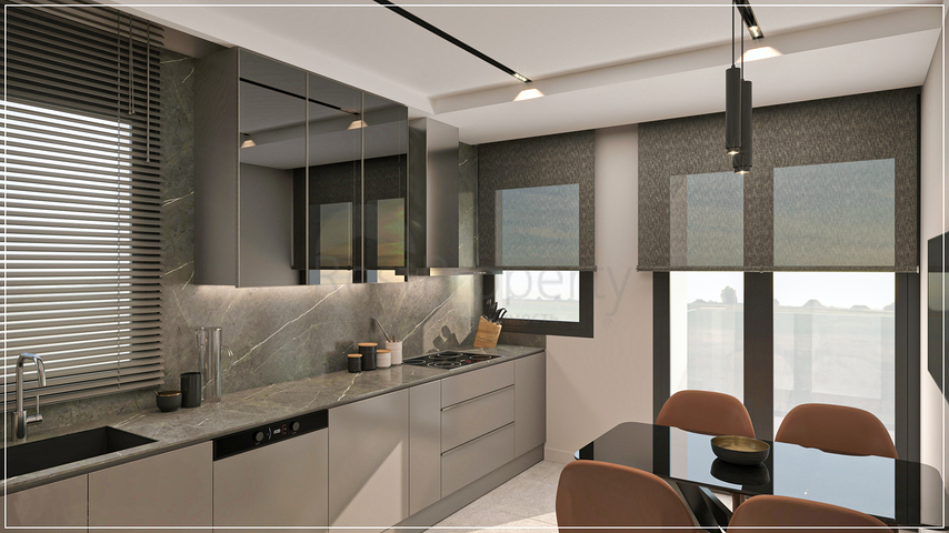 Квартиры планировки 3+1 в районе Унджалы - Анталия 