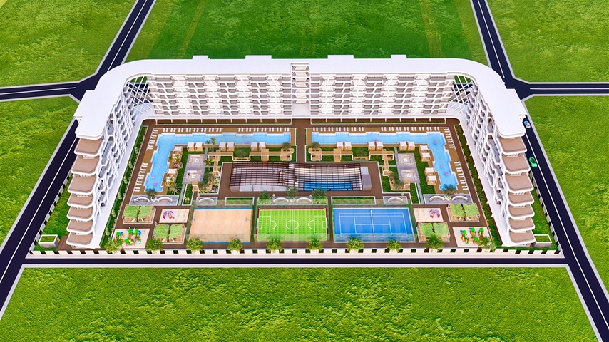 Инвестиционный проект в районе Алтынташ - Анталия