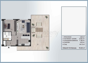 Инвестиционный проект в районе Алтынташ - Анталия