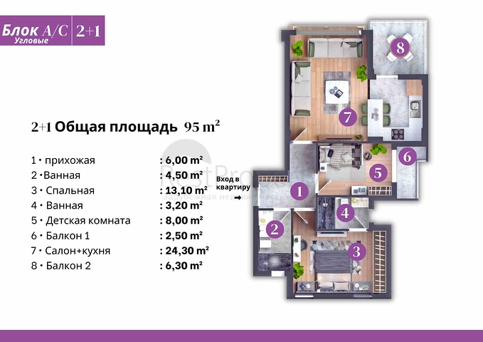 Инвестиционный проект в районе Алтынташ - Анталия