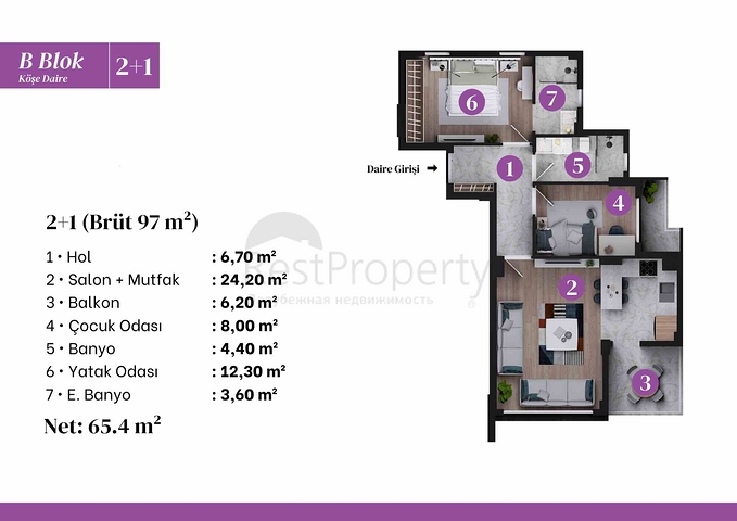 Инвестиционный проект в районе Алтынташ - Анталия