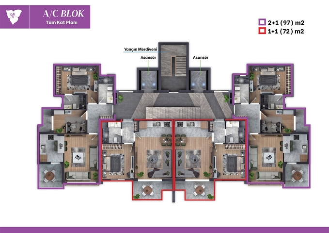 Инвестиционный проект в районе Алтынташ - Анталия