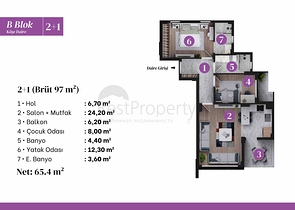 Инвестиционный проект в районе Алтынташ - Анталия