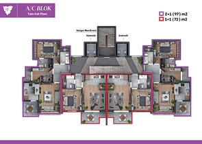 Инвестиционный проект в районе Алтынташ - Анталия