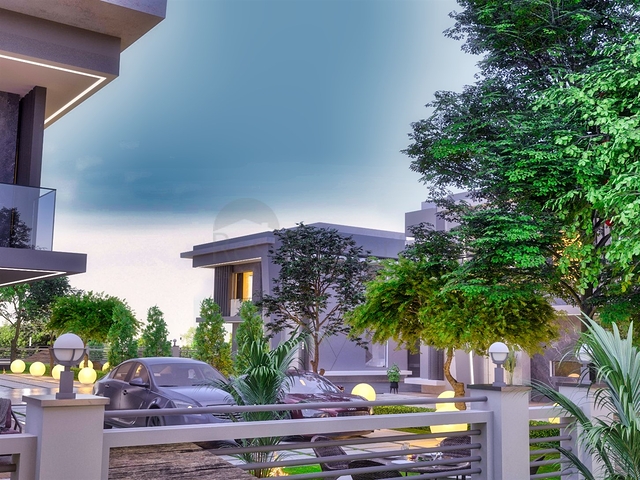 Вилла планировки 4+1 в районе Дошемеалты - Анталия