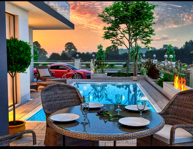 Вилла планировки 4+1 в районе Дошемеалты - Анталия