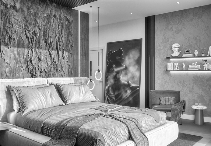 Вилла планировки 4+1 в районе Дошемеалты - Анталия