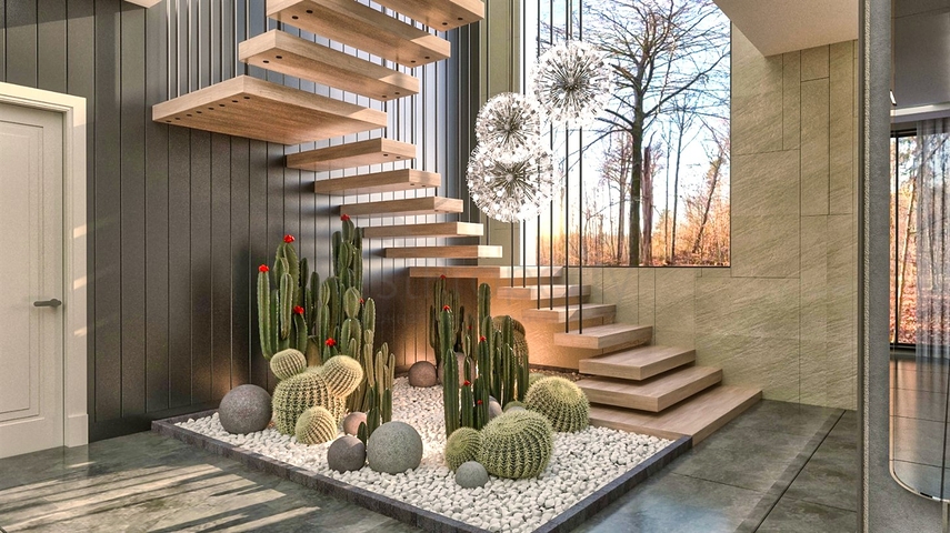 Вилла планировки 4+1 в районе Дошемеалты - Анталия