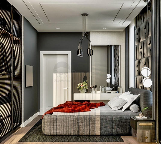 Вилла планировки 4+1 в районе Дошемеалты - Анталия