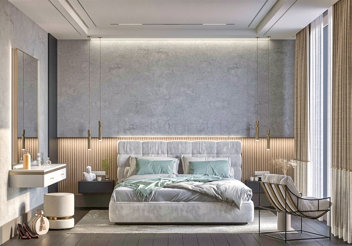 Вилла планировки 4+1 в районе Дошемеалты - Анталия