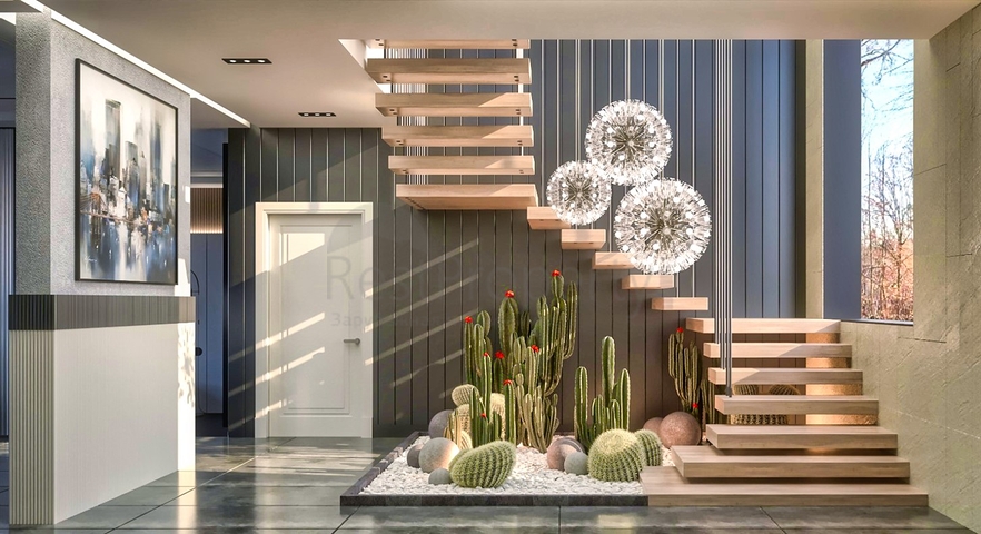 Вилла планировки 4+1 в районе Дошемеалты - Анталия